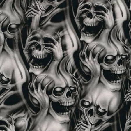scary skulls